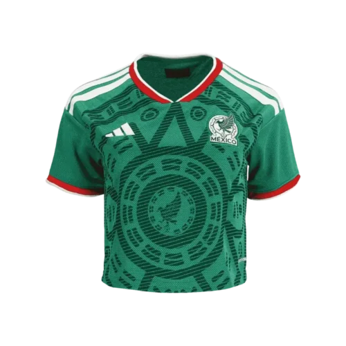 2026 Mexico Crop Top Home Jersey