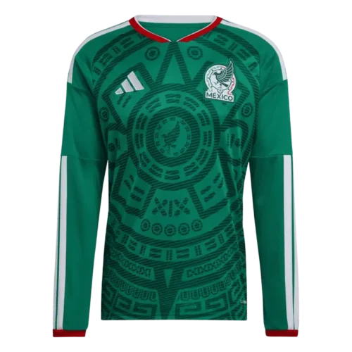 2026 Mexico Home Long Sleeve Jersey