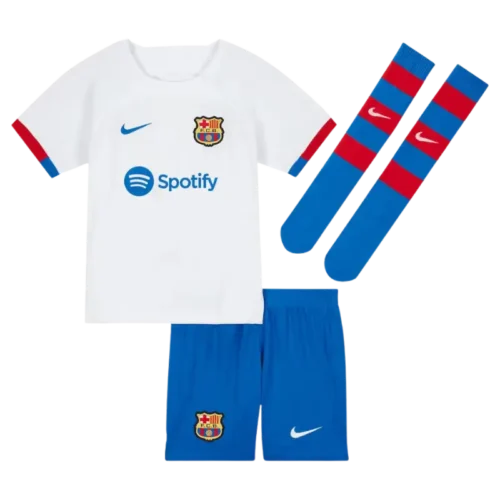 23/24 Kids Barcelona Away Kit