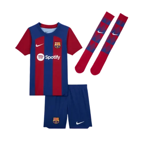 23/24 Kids Barcelona Home Kit