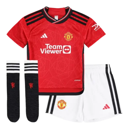 23/24 Kids Man U Home Kit