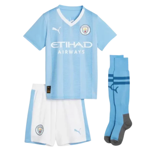 23/24 Kids Manchester City Home Kit