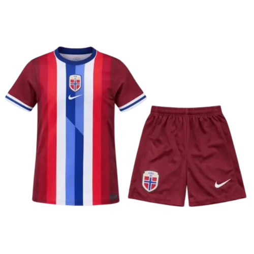 24/25 Kids Norway Home Kit