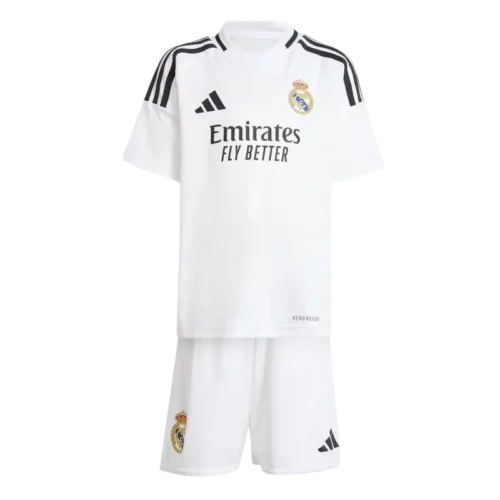 24/25 Kids Real Madrid Home Kit