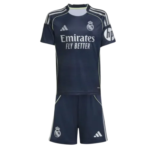25/26 Kids Real Madrid Away Kit