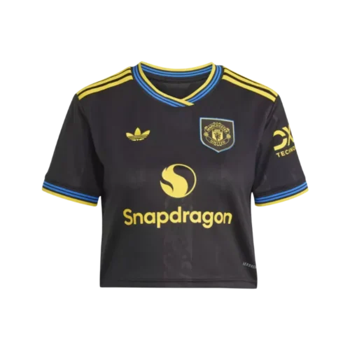 25/26 Man U Crop Top Third Jersey