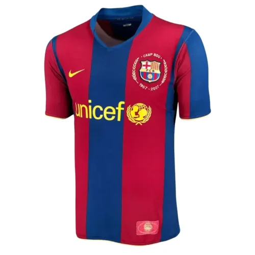 07/08 Barcelona Home Retro Jersey