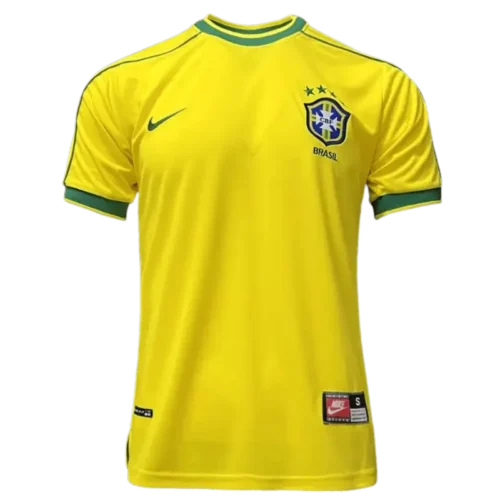 1998 Brazil Home Retro Jersey