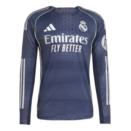 25/26 Real Madrid Away Long Sleeve Jersey