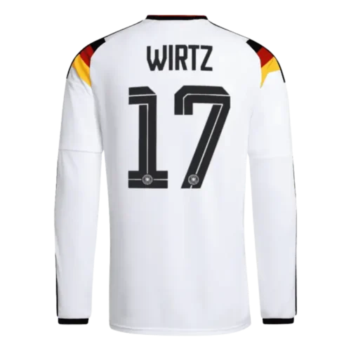 Florian Wirtz 2026 Germany Long Sleeve Home Jersey