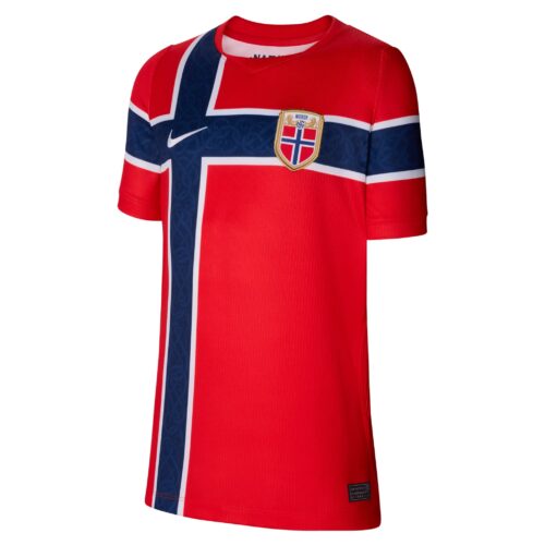 Norway NFF Stadium Junior Home Jersey 2026/27