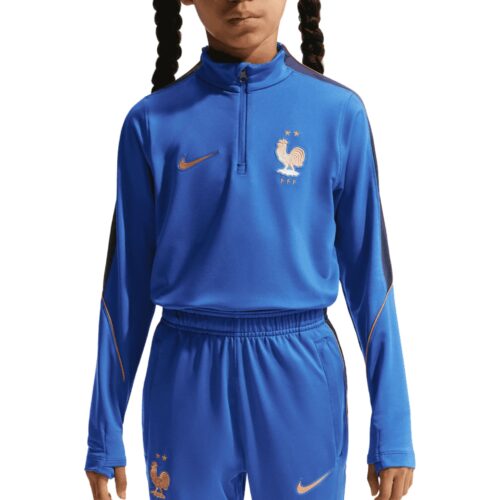 France FFF Strike Dri-FIT Soccer Junior Drill Top 2026/27