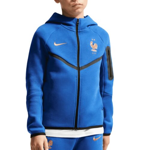 France FFF Tech Fleece Junior Full-Zip Hoodie 2026/27