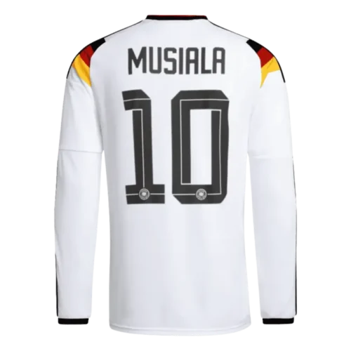 Jamal Musiala 2026 Germany Long Sleeve Home Jersey
